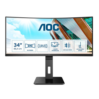 AOC 34  219 CURVO 3440X1440 100HZ HDIX2 DP